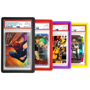 PSA Graded Card Bumper - Farbe wählen - PSA Plattenschutz