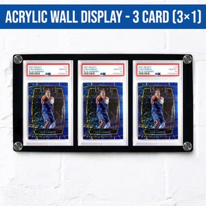 Acrylic Card Display Case: For Graded PSA or BGS Cards image 4