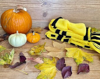 Colección de punto inspirada en Hufflepuff