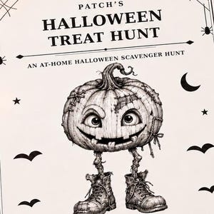 Patch's Halloween Treat Hunt | 12-Clue Scavenger Game (Ages 7-12) (Digital Download)