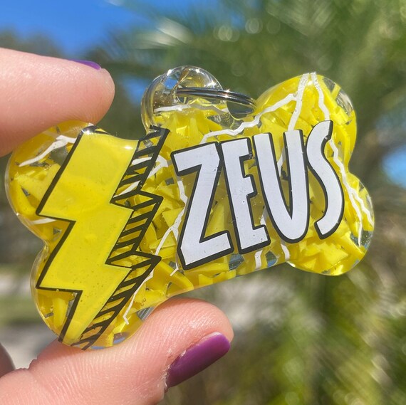 Zeus dog store tag