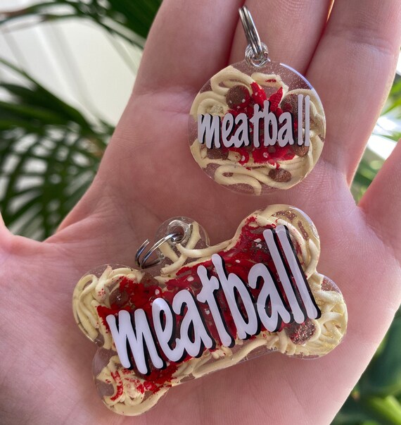 Food Dog Tags Cookie Dog Tag Meatball Dog Tag Oreo Dog Etsy Ireland