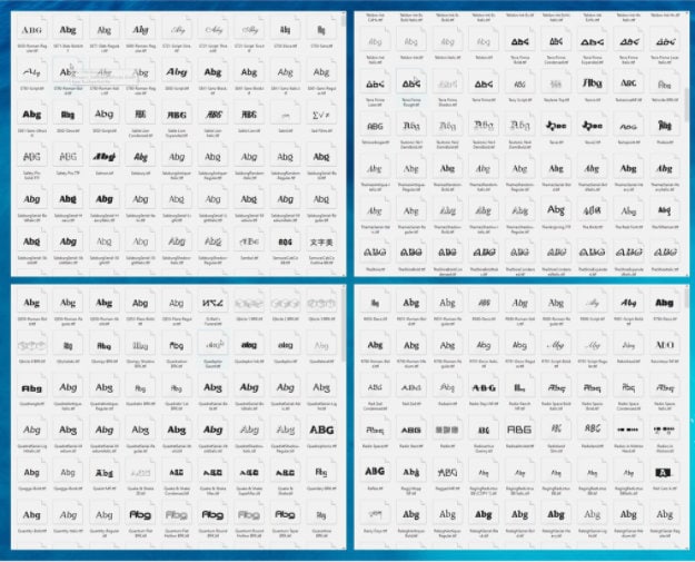 10,000 Fonts Collection Megabundle for Windows&mac | Mixed Premium and ...