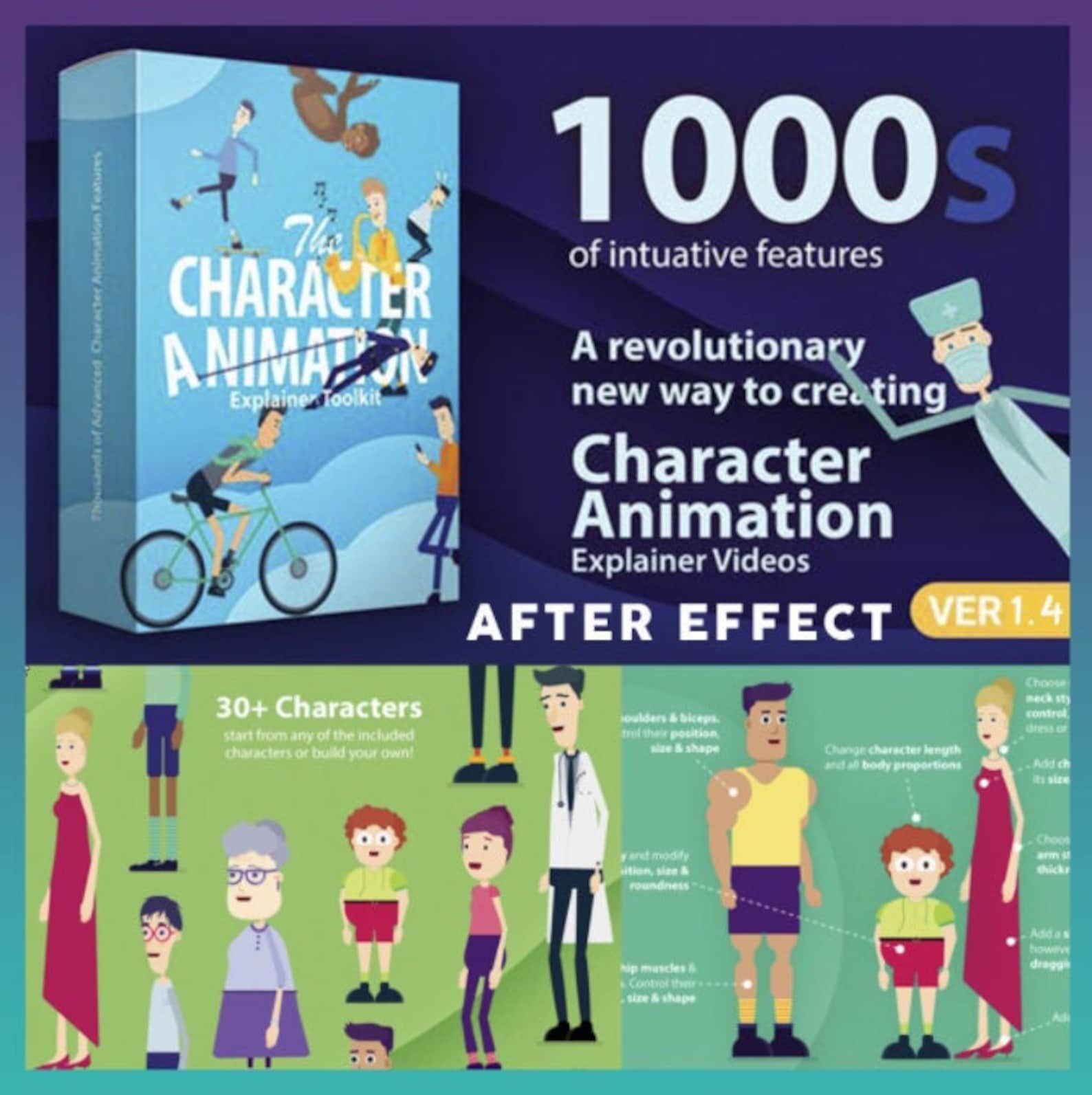 Stunning Explainer Graphics Create Stunning Explainer Videos With Character Animation Toolkit ...