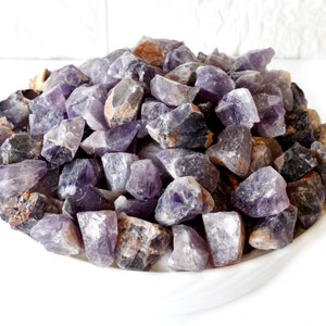 Amethyst Rough Natural Stones 1 inch Amethyst Raw Stones Natural Amethyst Crystals Pack size of 1,2,5, 100 grams and 200 grams