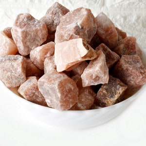 Moonstone Rough Natural Stones 1 inch Raw Stones Natural Crystals Pack Size of 1,2,5, 100 grams and 200 grams