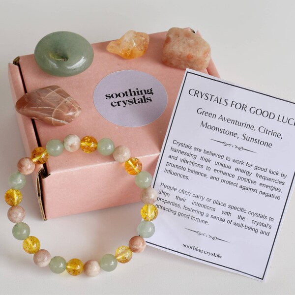 Crystals for Luck Etsy