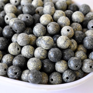 Seraphinite 4mm, 6mm, 8mm, 10mm Round Beads