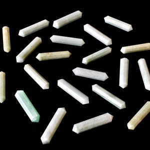 Green Aventurine Double Terminated Crystal Point Pencil Double Point Pencils