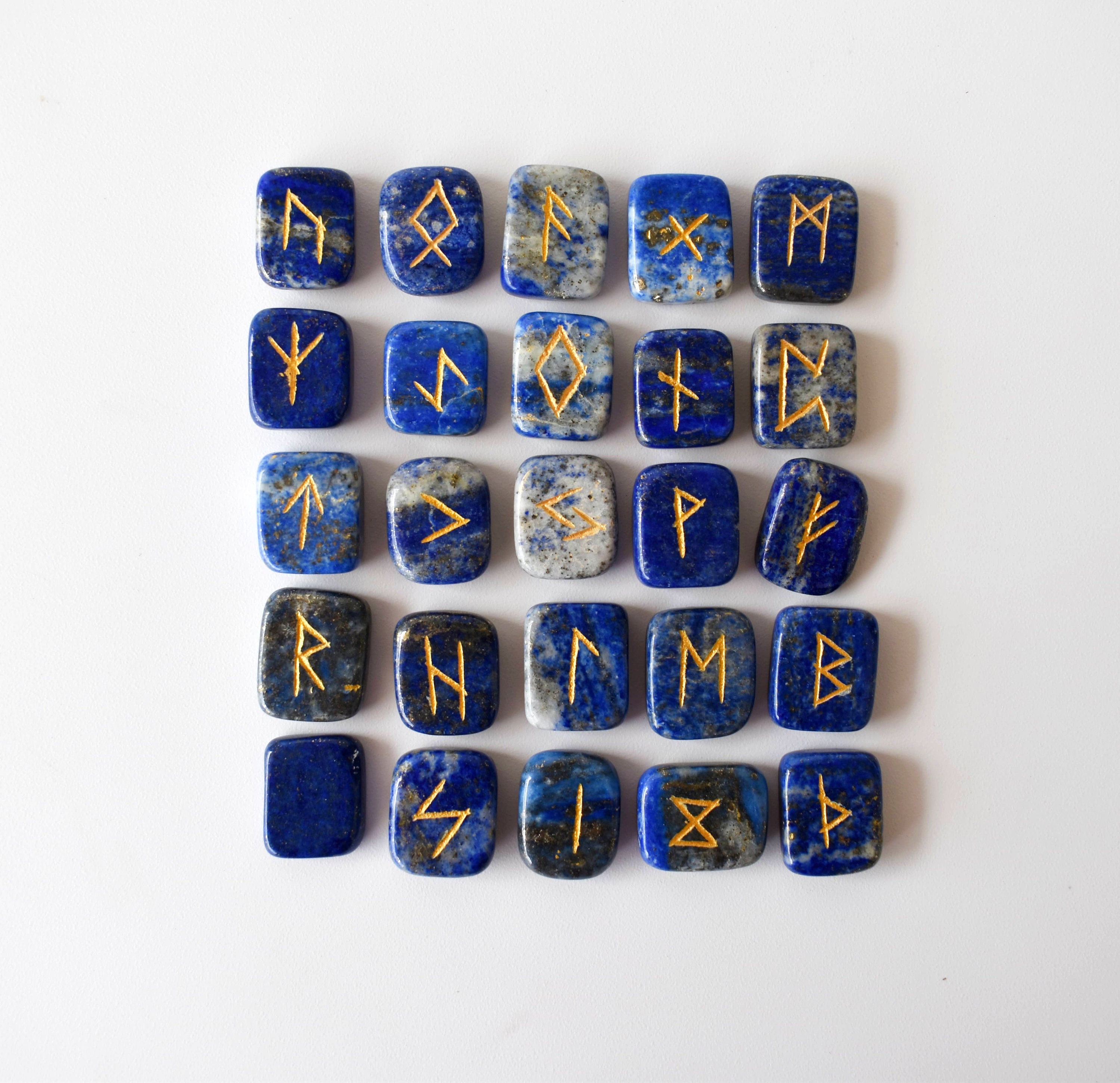 Rune Stones - Ocean Blue