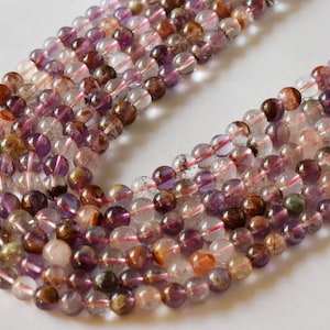 Super Seven A Grade 6mm, 8mm, 10mm Round Beads