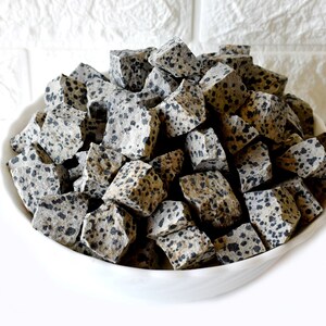 Dalmatian Jasper Rough Natural Stones 1 inch Raw Stones Natural Crystals Pack Size of 1,2,5, 100 grams and 200 grams