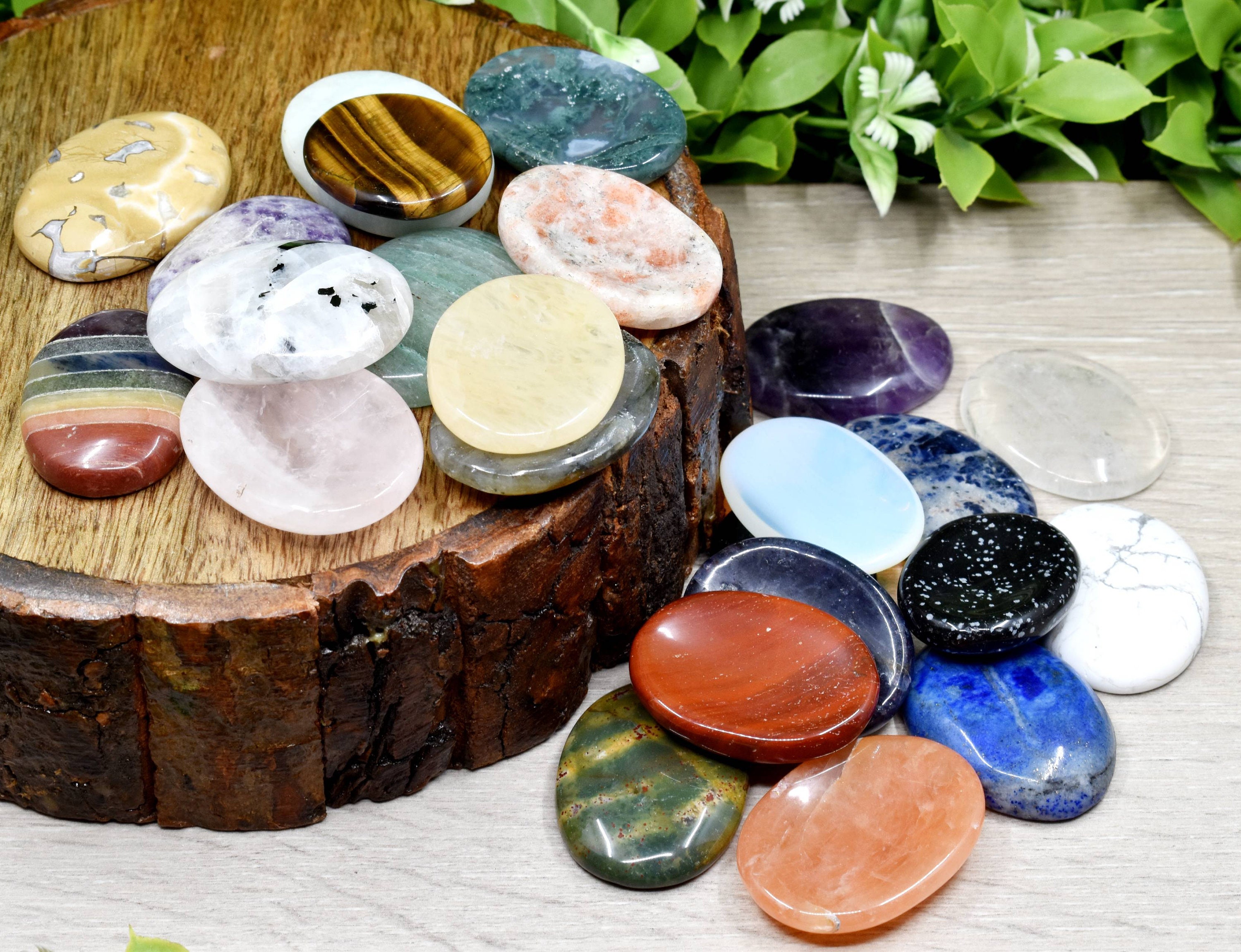 Bulk Worry Stones Mix Lot of 50 Pcs Wholesale Worry Stones Etsy