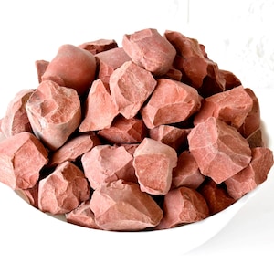 Red Jasper Rough Natural Stones 1 inch Raw Stones Natural Crystals Pack Size of 1,2,5, 100 grams and 200 grams
