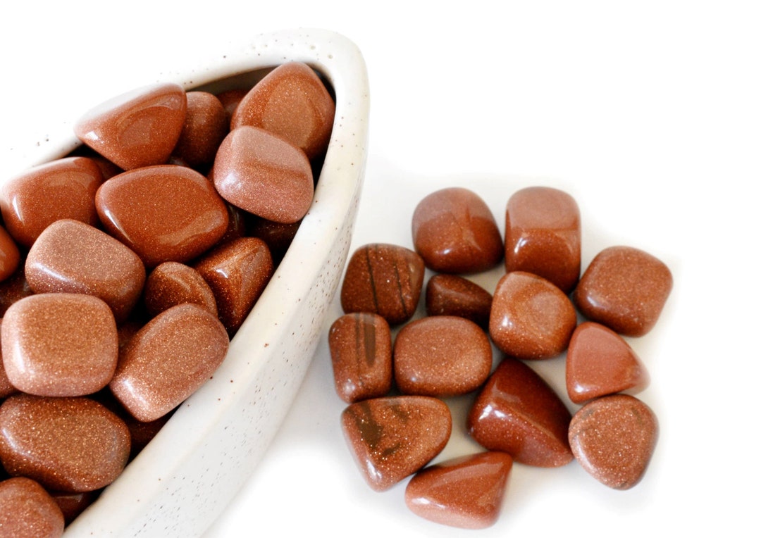 Red Sandstone Tumbled Stones, Healing Crystals, Tumbled Stones in Pack ...