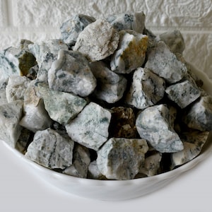 Tree Agate Rough Natural Stones 1 inch Raw Stones Natural Crystals Pack Size of 1,2,5, 100 grams and 200 grams