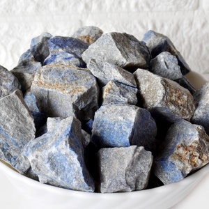 Lapis Lazuli Raw Stones, Crystal Rough Gemstones, Blue Gems For Healing & Spiritual Growth-Perfect Gift For Crystal, Powerful Energy Stones