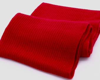 Luxurious cashmere scarf in ruby red made from 100% cashmere, cashmere cape, cashmere stole, versatile. Most beautiful gift!
