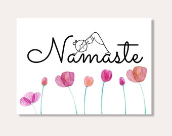 Postkarte *Namaste*