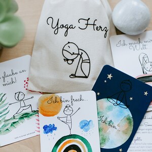 Yoga Herz Das Karten-Set für kleine & große Yoginis Bild 2