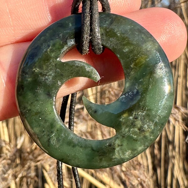 Pendentif Maori Jade Néphrite