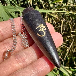 Pendolo in legno Om | Voce del nostro subconscio | Chakra del terzo occhio | Meditazione | spiritualità