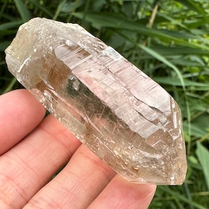 Rauchcitrin Kristall Rauchquarz Citrin  Spitze aus Nigeria | Point | Sammlerstück | Spiritualität | Meditation | Chakra |