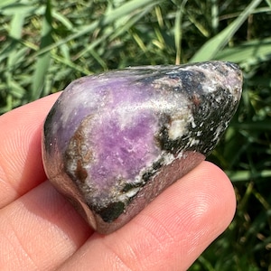 Rare Sugilite Tumbled Stone | Tumbled Stone | New Age Stone | Spirituality | Meditation | Chakra |