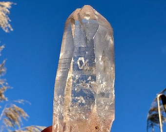 Cristallo di semi lemuriano rosa chiaro per la spiritualità