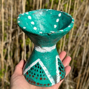 Traditional Habesha incense burner from Ethiopia | Etan Machesha | Frankincense