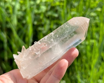 Cristallo di semi lemuriano rosa chiaro per la spiritualità