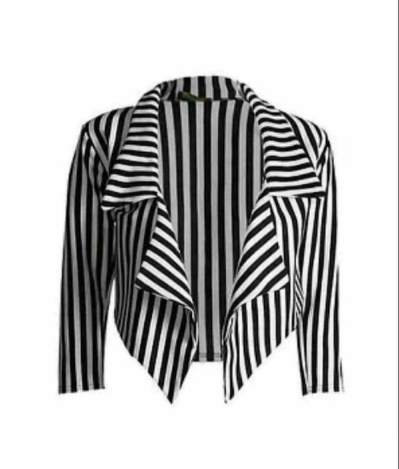 Lesley waterfall blazer top