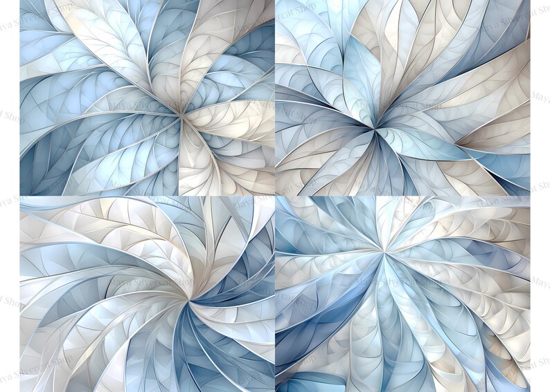 Abstract Stylised Pattern 20 Abstract Patterns Set1 | Instant Download | Commercial Use - Etsy