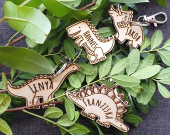 Personalized bag tag "Dino"