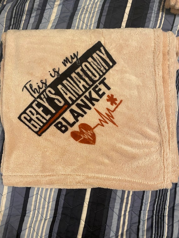 This is My Greys Anatomy Watching Blanket Greys Anatomy Etsy