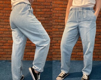 white stag flat front jeans