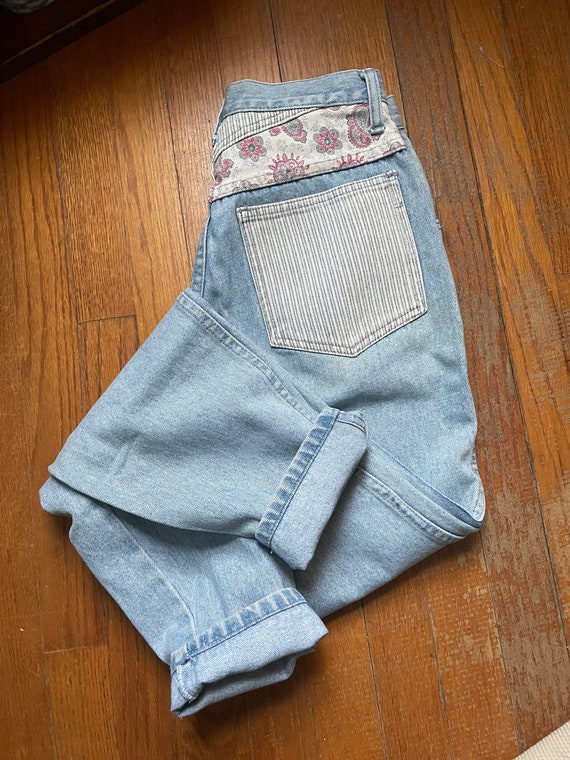 90s patch jeans - Gem