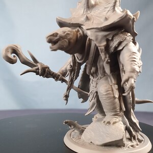 Shellback Sage Tortle | Fantasy Miniature | RPG | Dungeons and Dragons | D&D
