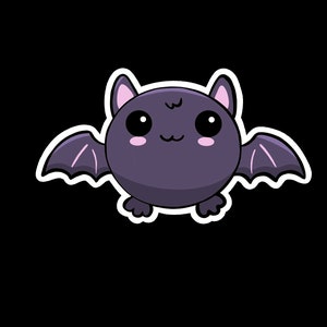 Bat Sticker - Waterproof Vinyl Sticker