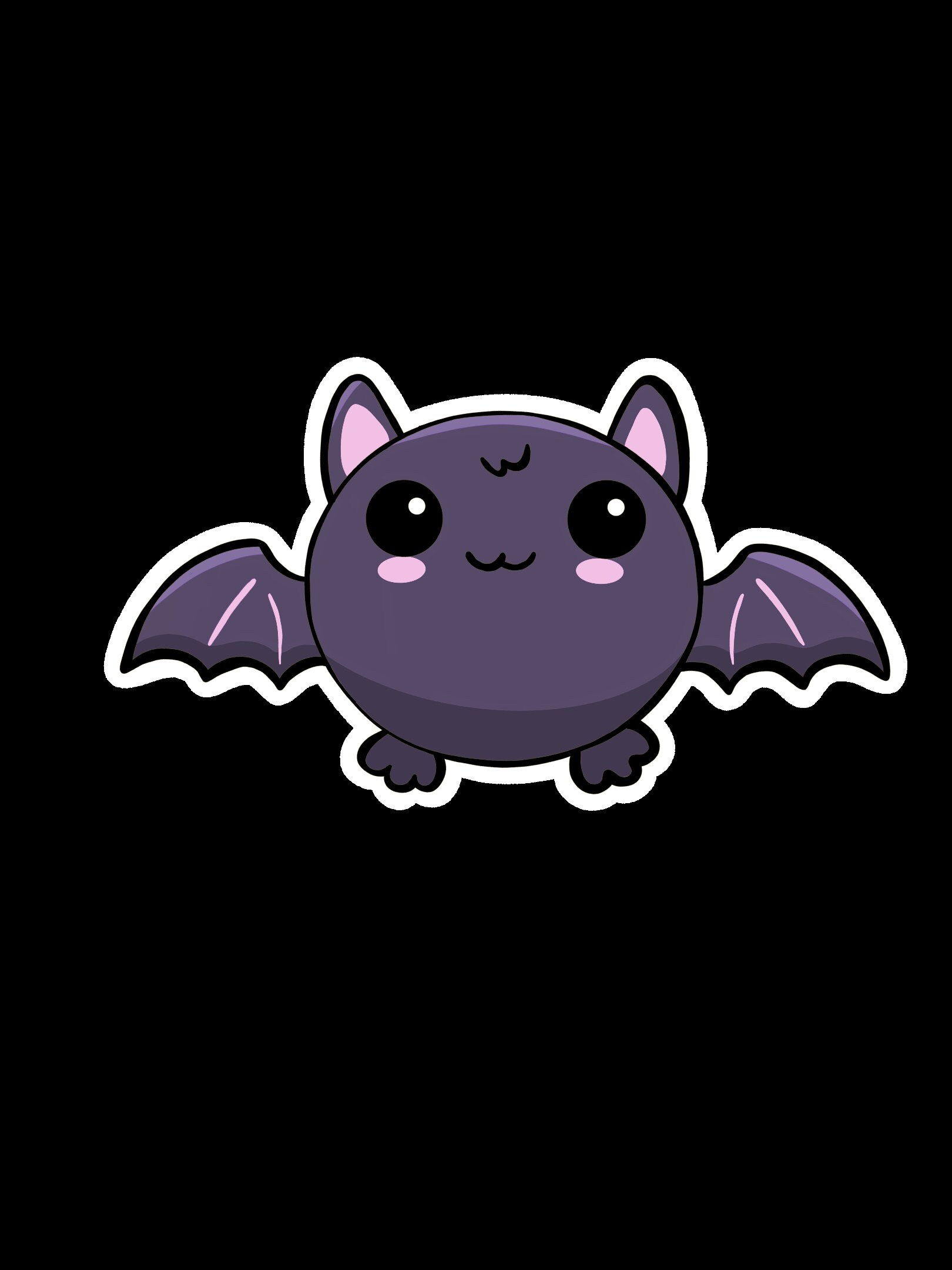 Bat Sticker - Waterproof Vinyl Sticker - Etsy