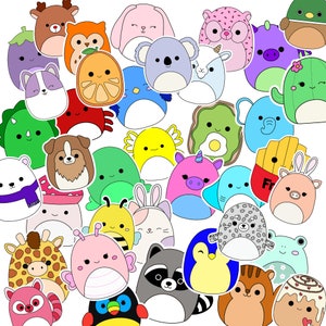 Squishmallow Stickers - Vinyl Stickers