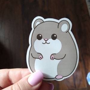 Hamster Sticker - Wasserfester Vinyl Sticker