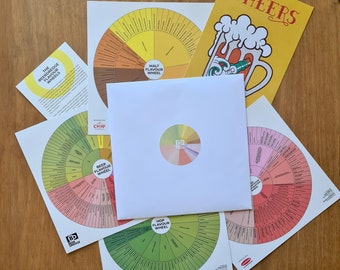 Bier Flavour Wheel Set