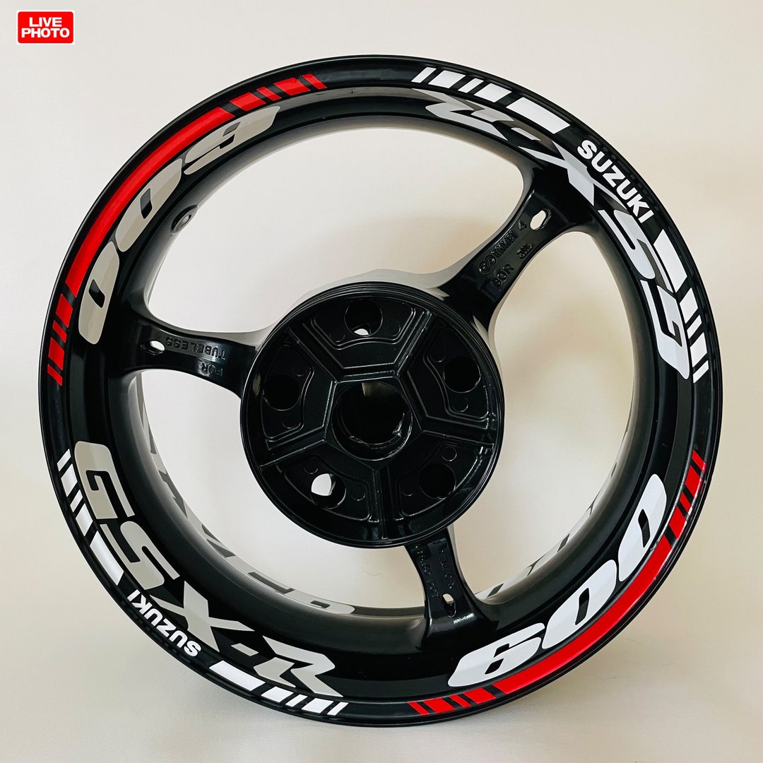 【ファッション通販】 GSX-R Suzuki 600 Gsxr Suzuki for Stickers Rim Decals Wheel Decals,Magnets&Stickers