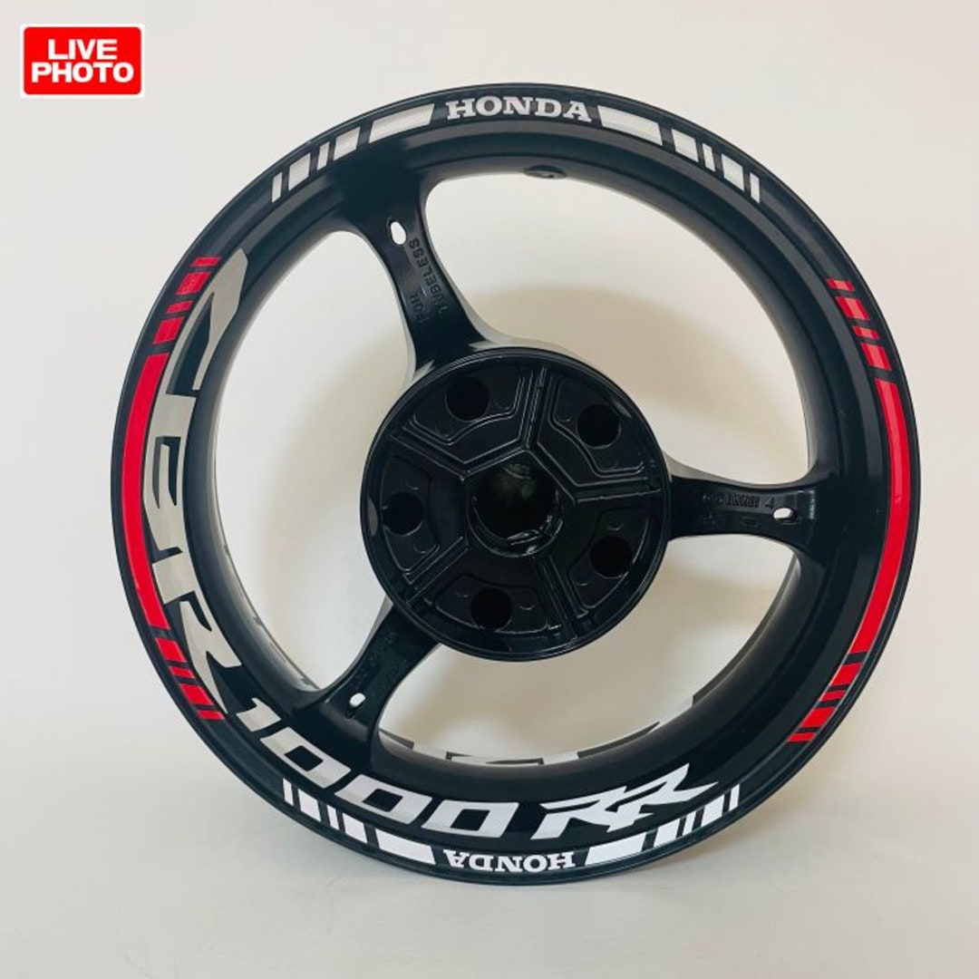 Decals Wheel for Cbr1000rr Honda Motorcycle Rim Decals Rim Tape Set