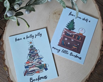 Bookish Holiday Cards | Bookmas Cards