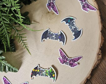 Sticker Faerie Smut | Variaties in vlinder- of vleermuisvleugels | Holografisch