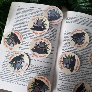 Wenn ich sterbe, lösche meinen Kindle-Verlauf (Sticker- und Magnetoption)