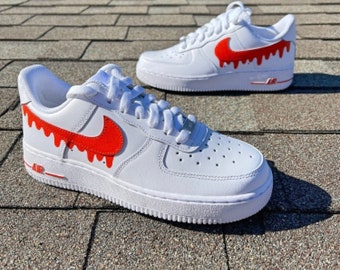 dripping custom air force 1s