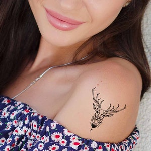 Deer fake tattoo -  Italia